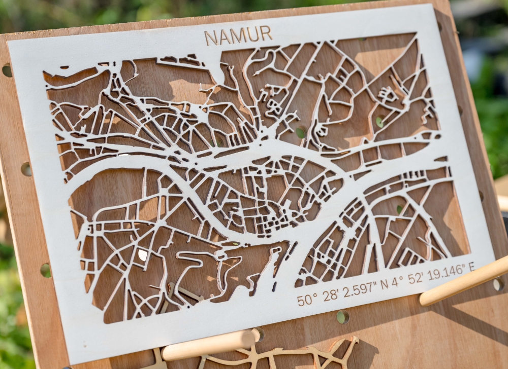 Carte de ville personnalisée